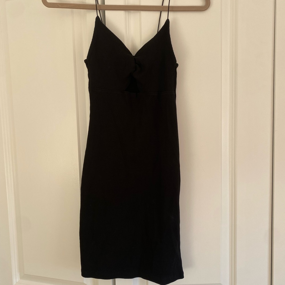 Zara Bodycon Black Dress